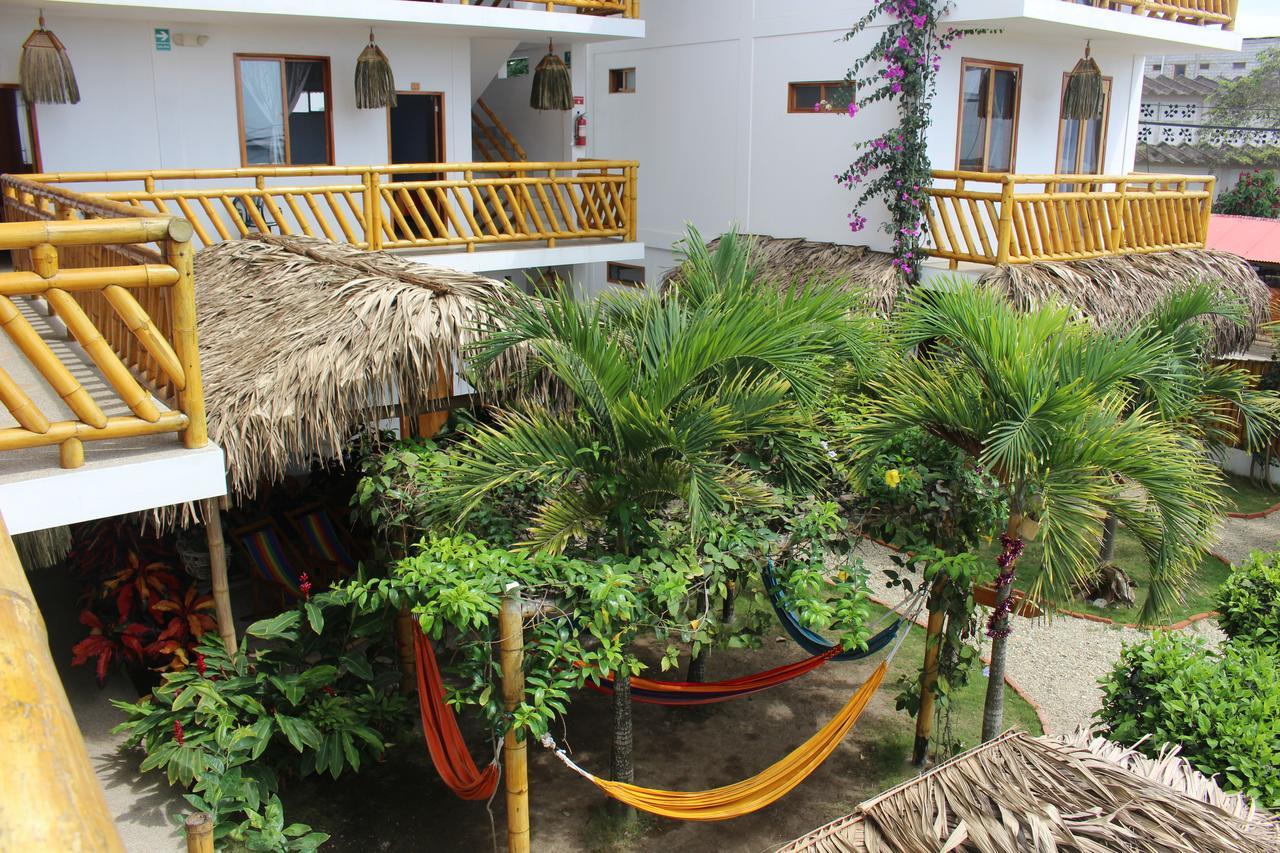 La Mariposa Hostal Olón Exterior foto